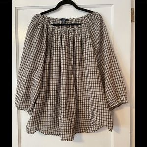 Chaps Peasant Blouse